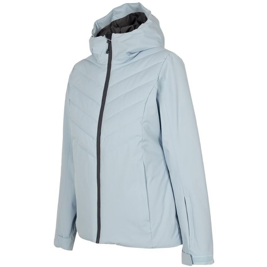 Women's ski jacket 4F light blue H4Z22 KUDN003 34S