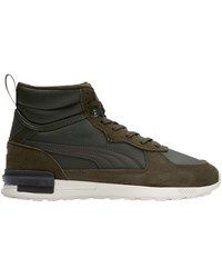 Men's shoes Puma Graviton Mid green 383204 02