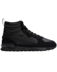 Men's Puma Graviton Mid Shoes Black 383204 01