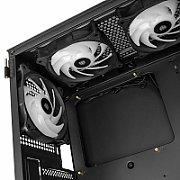 Observatory HF Mesh ARGB, Mid-Tower, Negru