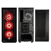 Unity Cascade ARGB, Mid-Tower, Negru