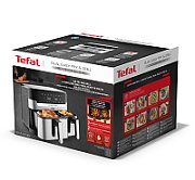 Tefal Dual Easy Fry & Grill EY905D Double 8.3 L Stand-alone 2700 W Hot air fryer Stainless steel
