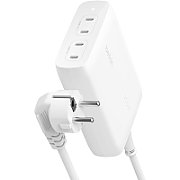 BELKIN WALL CHARGER 4X PORT USB-C GAN 200W  WHITE