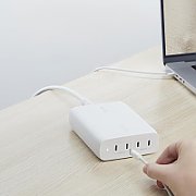 BELKIN WALL CHARGER 4X PORT USB-C GAN 200W  WHITE