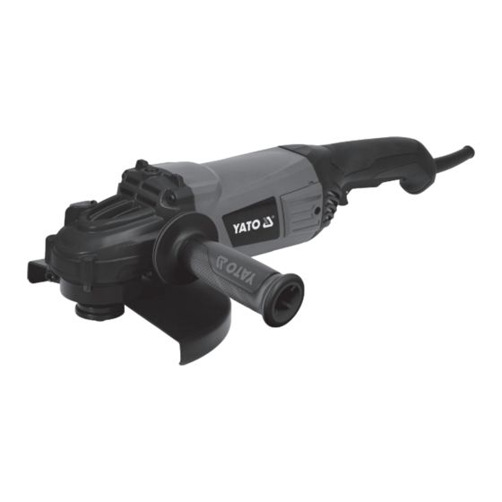 YATO ANGLE GRINDER 125mm 1700W REG. REV.