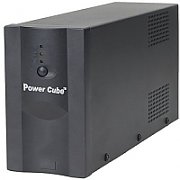 UPS GEMBIRD Line Interactive,   650VA/ 390W, AVR, 2 x socket IEC, indicatie status cu LED, 1 baterie 12V/7Ah, Backup: pana la 8 - 20 min., incarcare: pana la 12h,  UPS-PC-652A i) (include TV 3 lei)