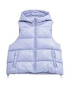 Women's down vest 4F F092 light purple 4FSS23TDJAF092 52S