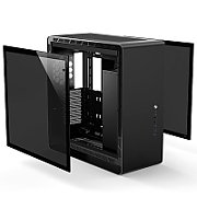 Jonsbo UMX6S E-ATX Midi-Tower  Tempered Glass - black