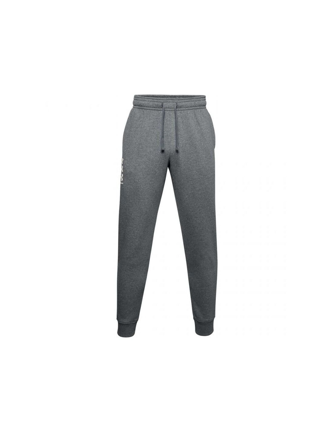 Men's Under Armour Rival Fleece 3Logo Jogger Pants Dark Grey 1357131 012