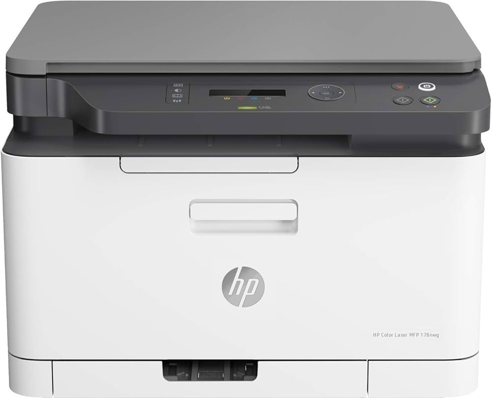 Imprimanta multifunctionala laser color HP MFP 178NWG, A4, USB 2.0, Wi-Fi, 18 ppm negru, 4 ppm color