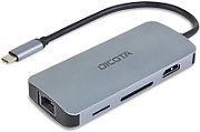 Dicota USB-C 8-in-1 Multi Hub 4K PD 100W silver