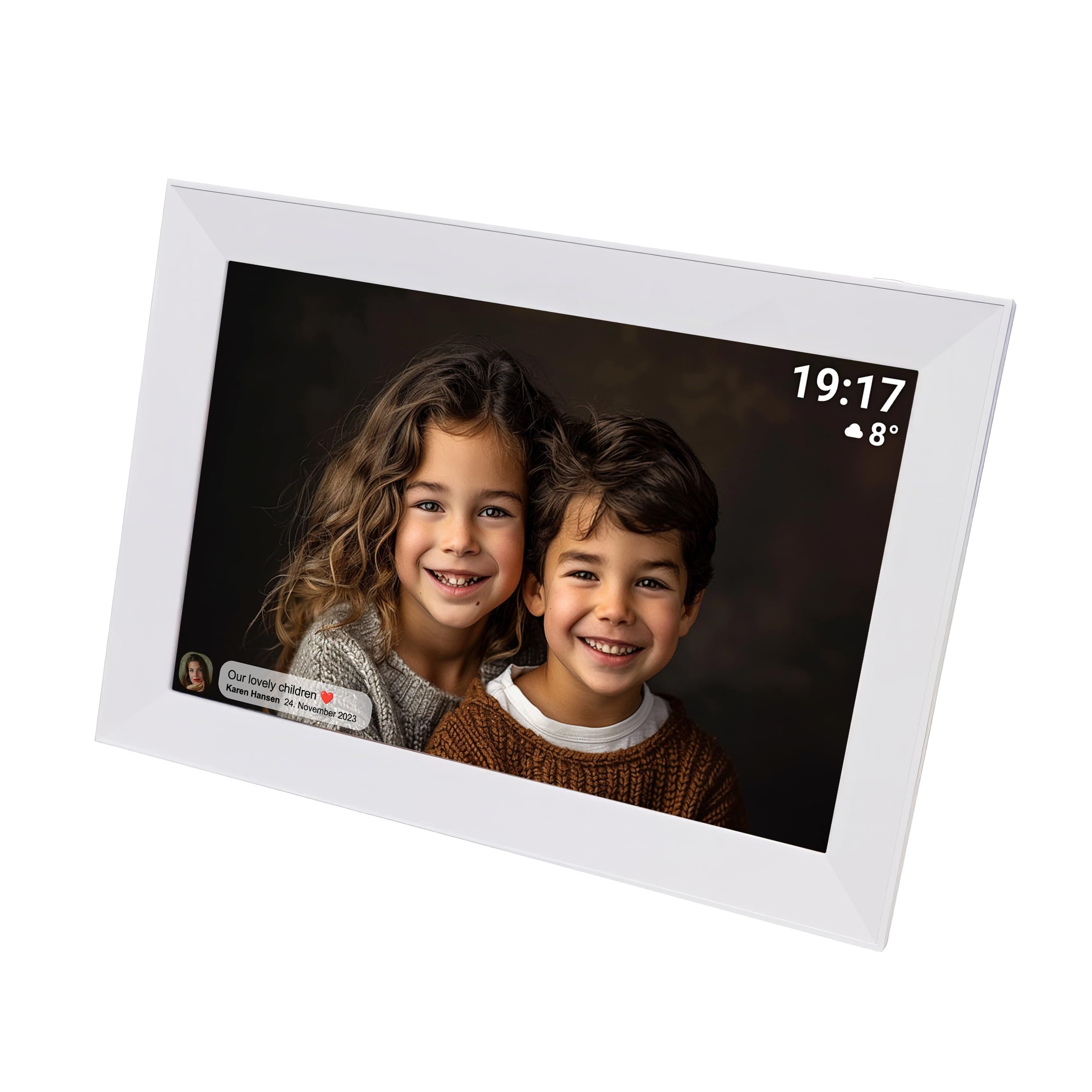 Denver Photo Frame with FRAMEO 10.1  16GB white