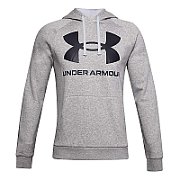 Men's Under Armour Rival Fleece Big Logo Hd Grey 1357093 011