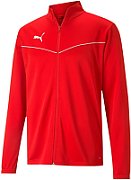 Puma teamRISE Training Poly Jacket Jr red 657393 01 128cm