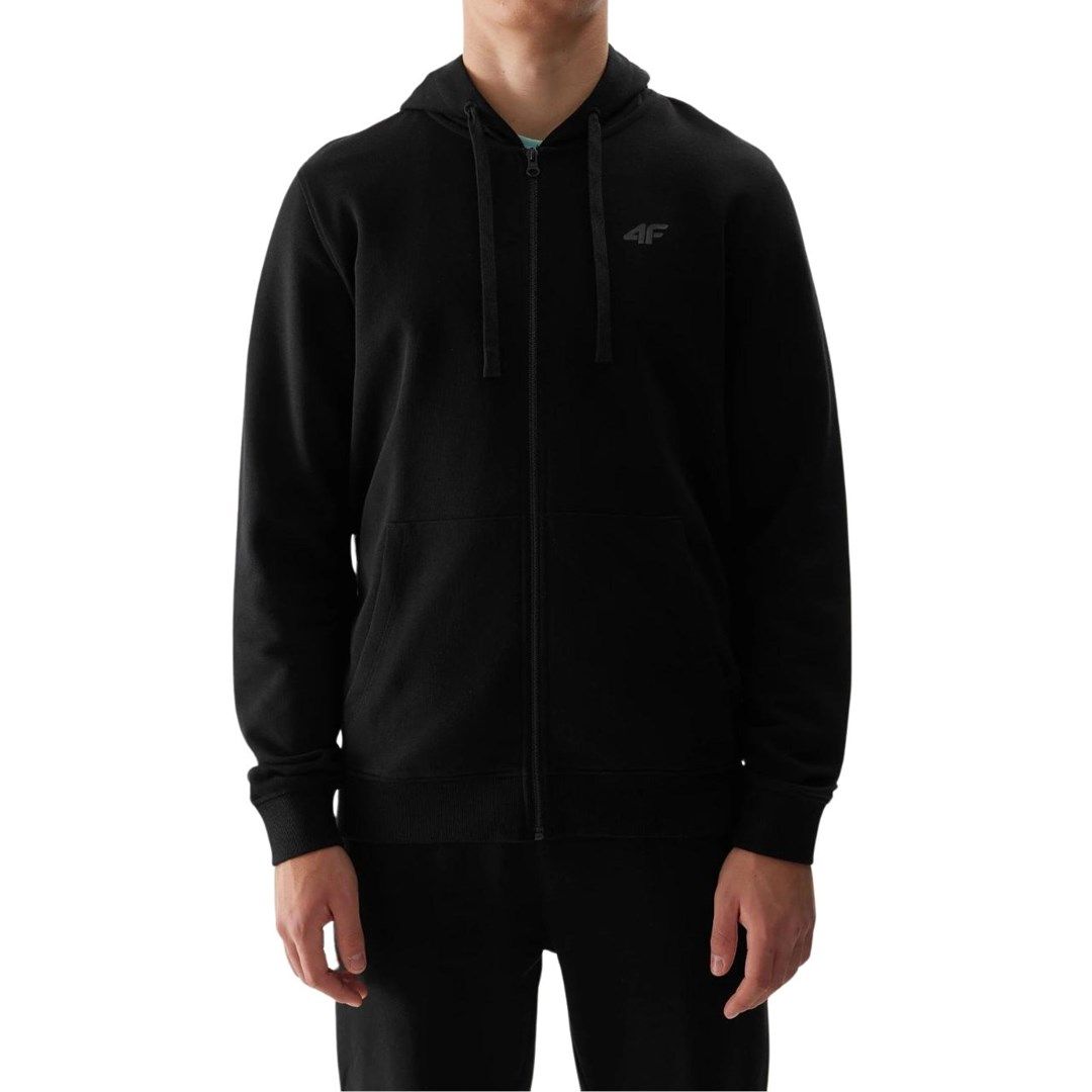 Men's sweatshirt 4F M0951 deep black 4FWSS24TSWSM0951 20S L