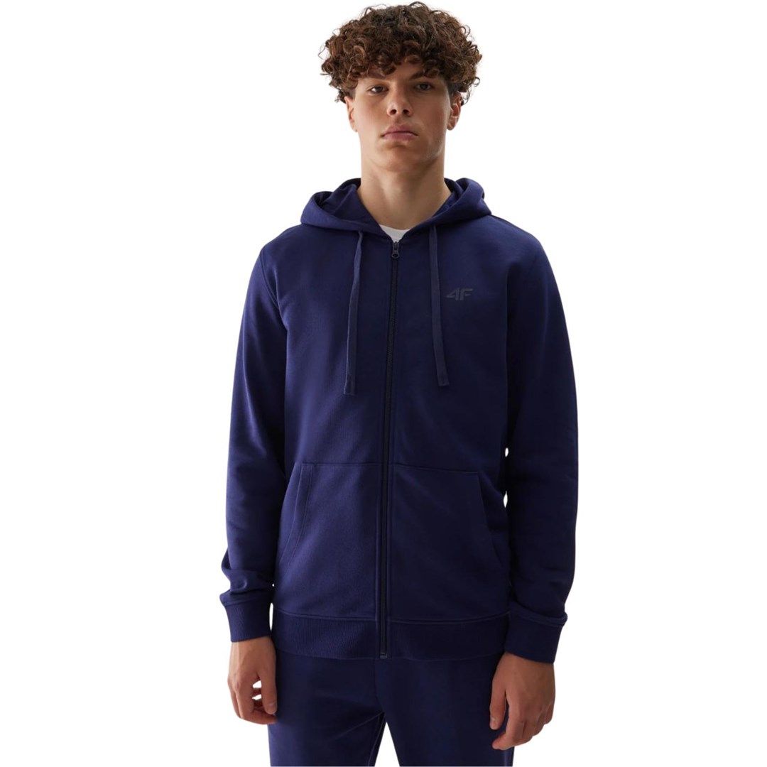 Men's sweatshirt 4F M0951 navy blue 4FWSS24TSWSM0951 31S L