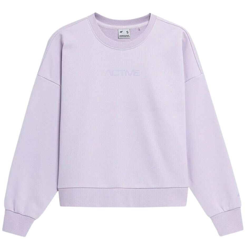 Women's sweatshirt 4F light purple H4L22 BLD023 52S 2XL