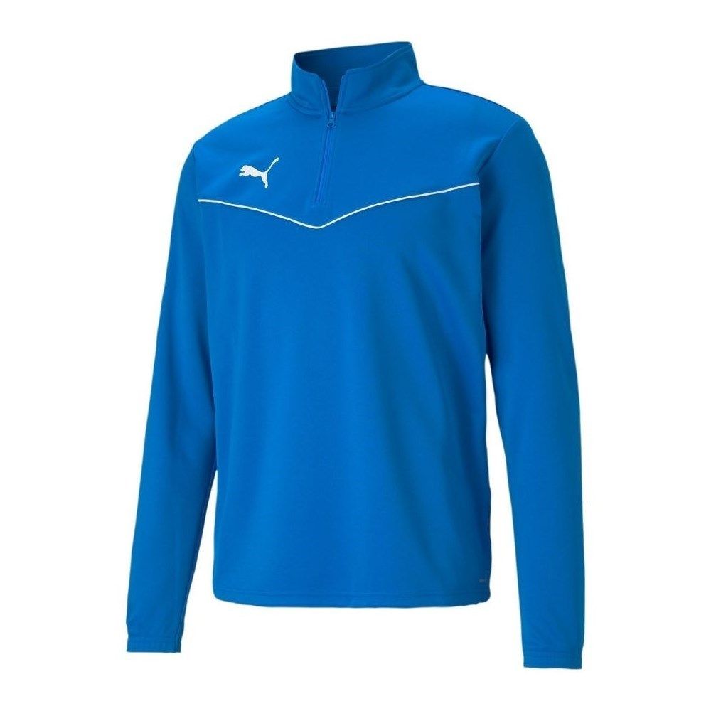 Puma teamRISE 1 4 Zip Top blue 657394 02 XL