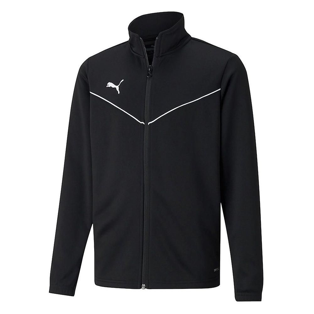 Puma teamRISE Training Poly Jacket Jr black 657393 03 116cm