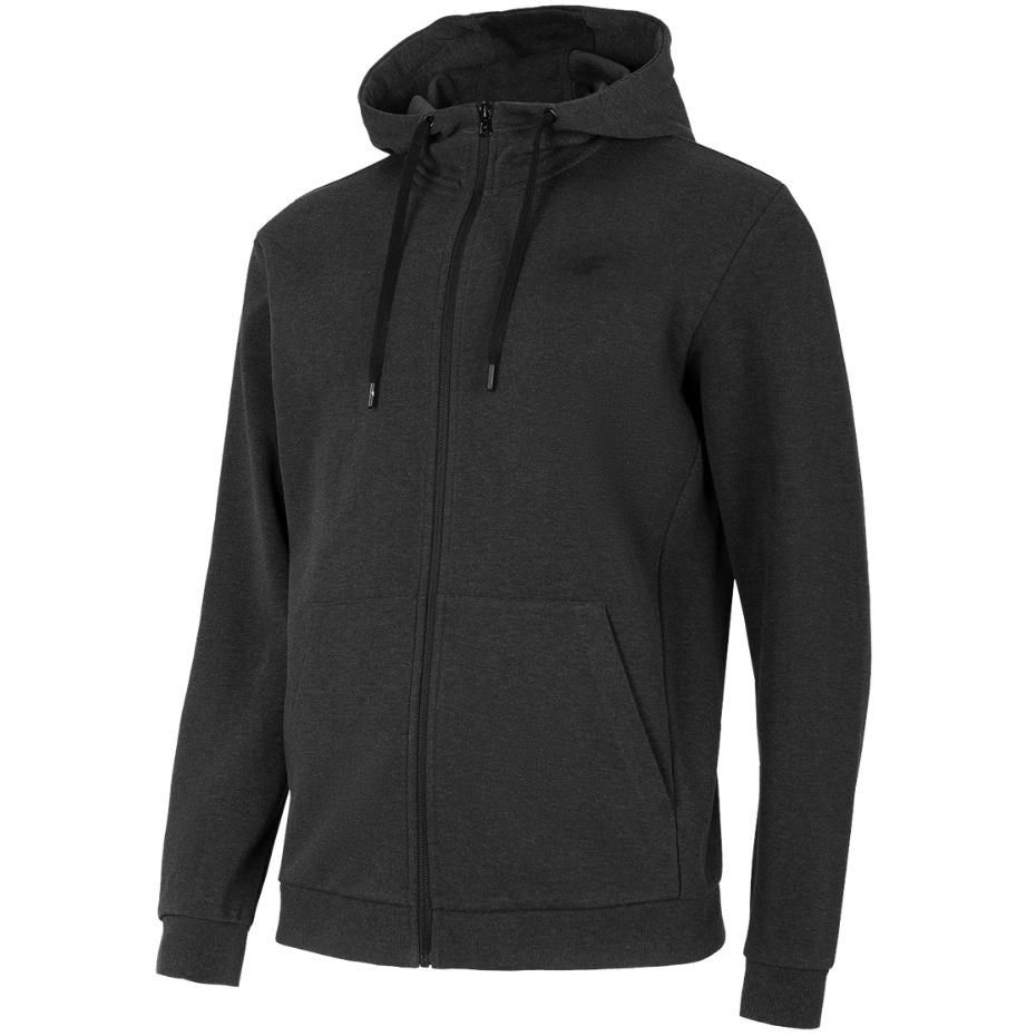 Men's sweatshirt 4F dark grey melange H4Z22 BLM353 23M S