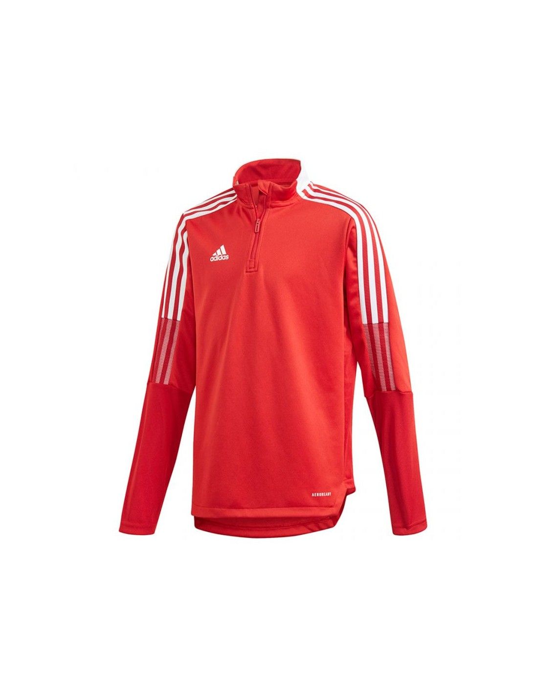 adidas Tiro 21 Training Top Youth Sweatshirt red GM7323 164cm