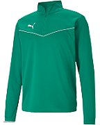 Puma teamRISE 1 4 Zip Top Pepper Gre Men's Sweatshirt green 657394 05 2XL