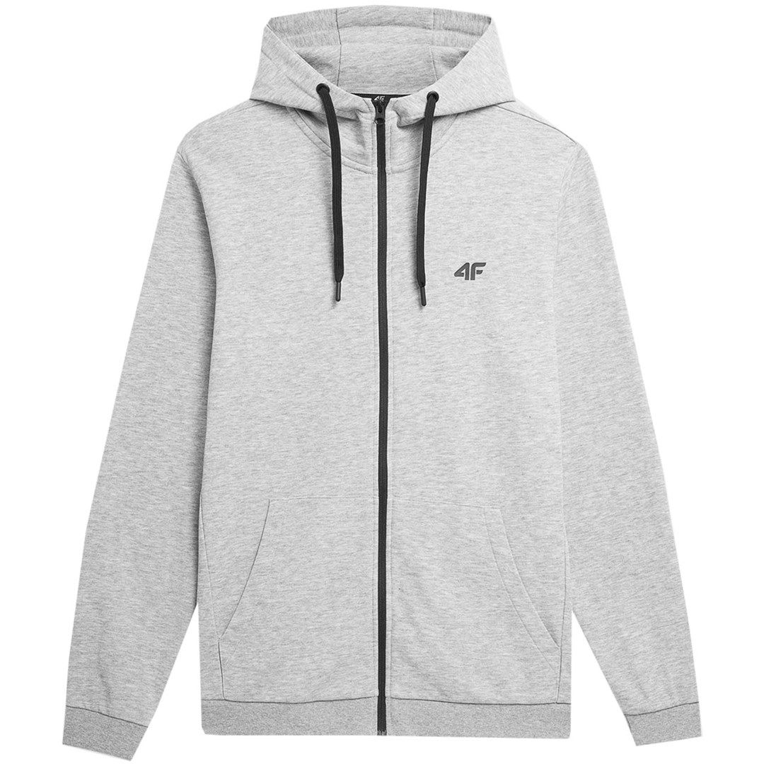 Men's sweatshirt 4F M0951 cool light gray melange 4FWSS24TSWSM0951 27M M