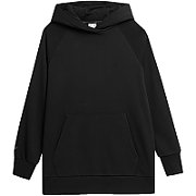 Women's sweatshirt 4F F0955 deep black 4FWSS24TSWSF0955 20S M