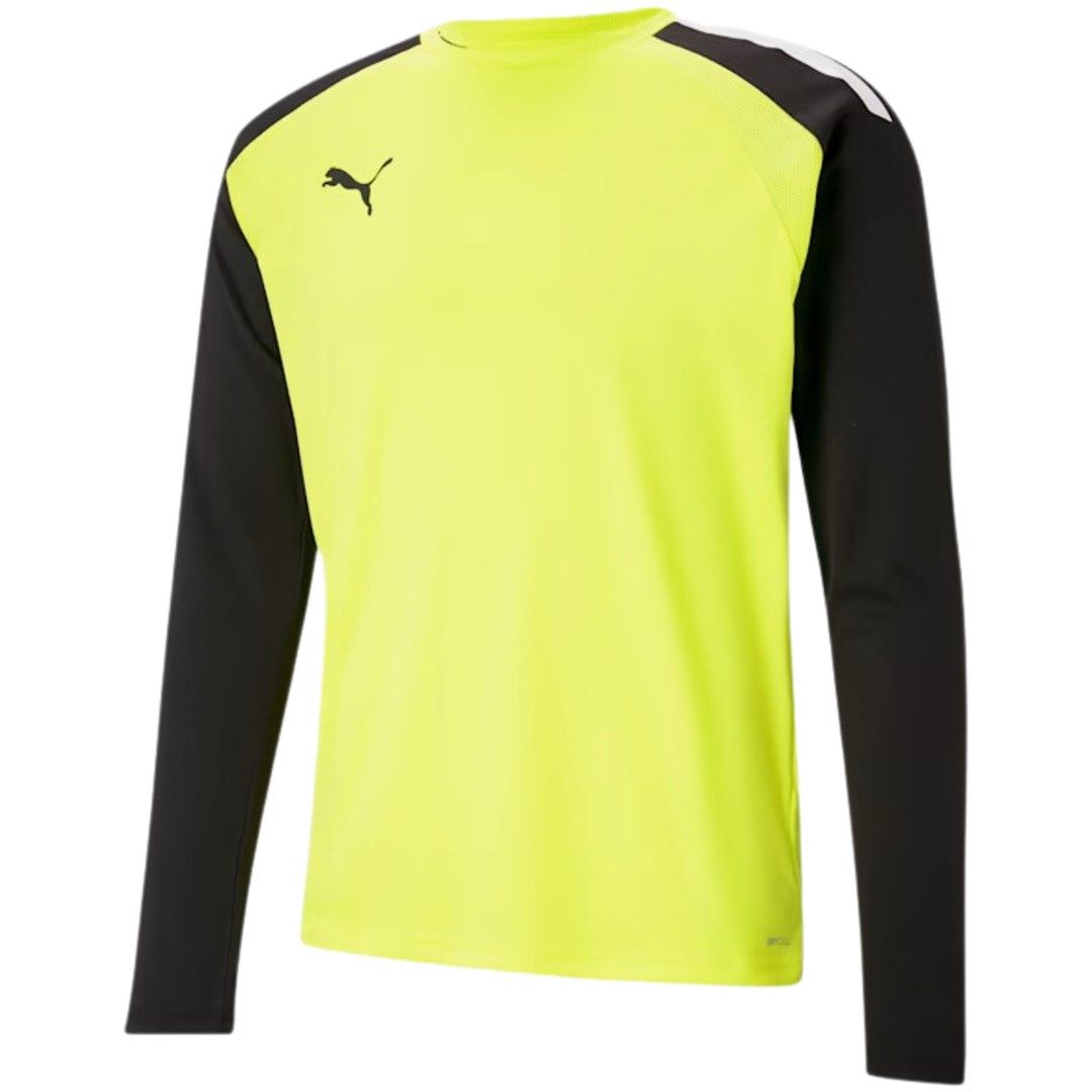 Puma teamPACER GK LS men's goalkeeper sweatshirt yellow-black 704933 42 M