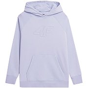 Women's sweatshirt 4F F0765 light purple 4FAW23TSWSF0765 52S L