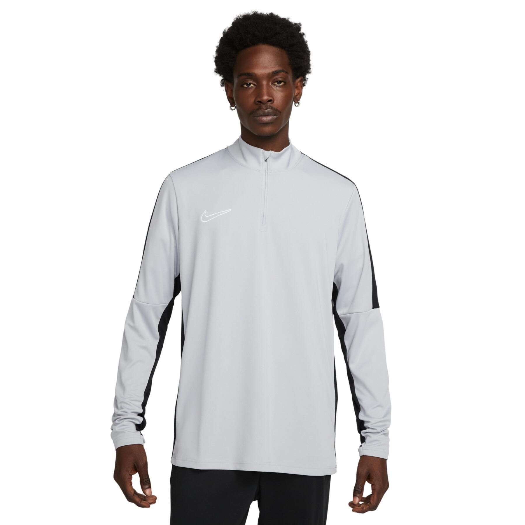 Nike DF Academy 23 SS Drill Men's Sweatshirt Grey DR1352 012 S