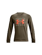 Under Armour UA Rival Terry Logo Crew Men's Sweatshirt Green 1370391 361