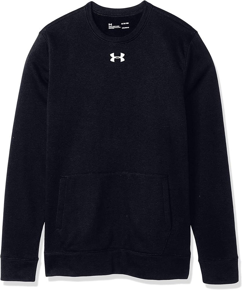 Under Armour Men's Rival Fleece Crew Sweatshirt black 1379755 001