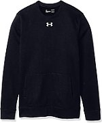 Under Armour Men's Rival Fleece Crew Sweatshirt Navy Blue 1379755 410
