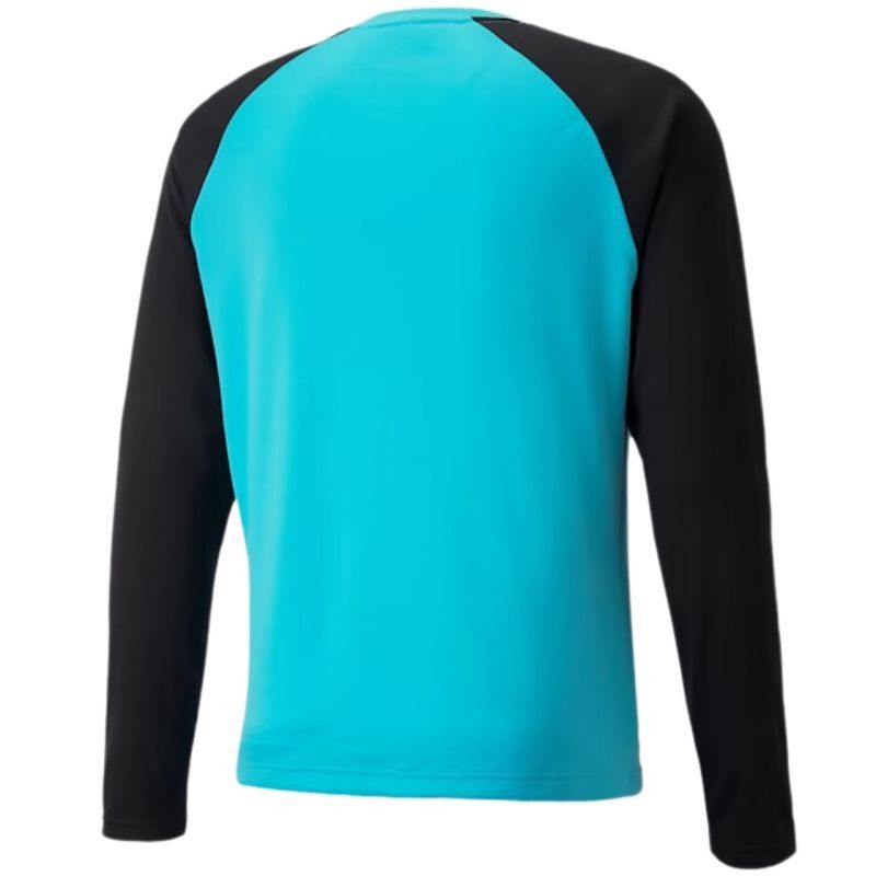 Puma teamPACER GK LS men's goalkeeper sweatshirt blue-black 704933 40 M