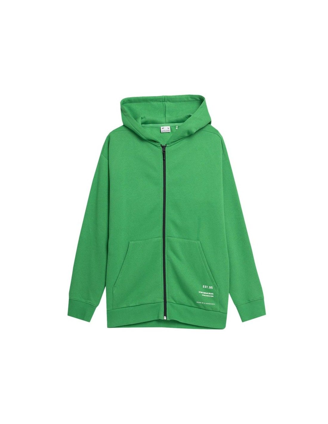 Men's sweatshirt 4F green 4FSS23TSWSM236 41S