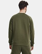 Under Armour Men's Rival Fleece Crew Khaki 1379755 390