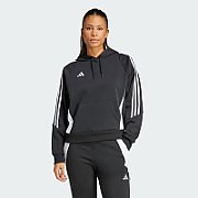 adidas Tiro 24 Hooded Women's Sweatshirt black IJ5607
