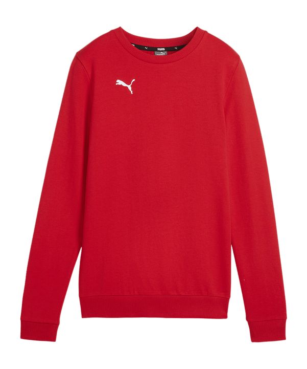Puma Team Goal Casuals Crew Neck Sweat Red 658592 01 L