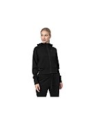 Women's sweatshirt 4F deep black H4Z22 BLD027 20S XL