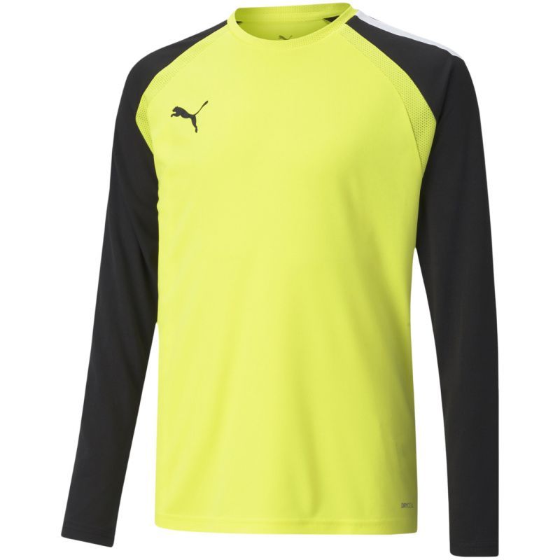 Puma teamPACER GK LS Jersey Goalkeeper Sweatshirt Yellow Fluo 704939 42 164cm