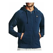 Under Armour Men's Rival Fleece FZ Hoodie Navy Blue 1357111 408