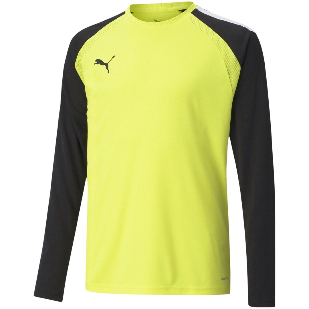 Puma teamPACER GK LS Jersey Yellow Fluo Goalkeeper Sweatshirt 704939 42 152cm