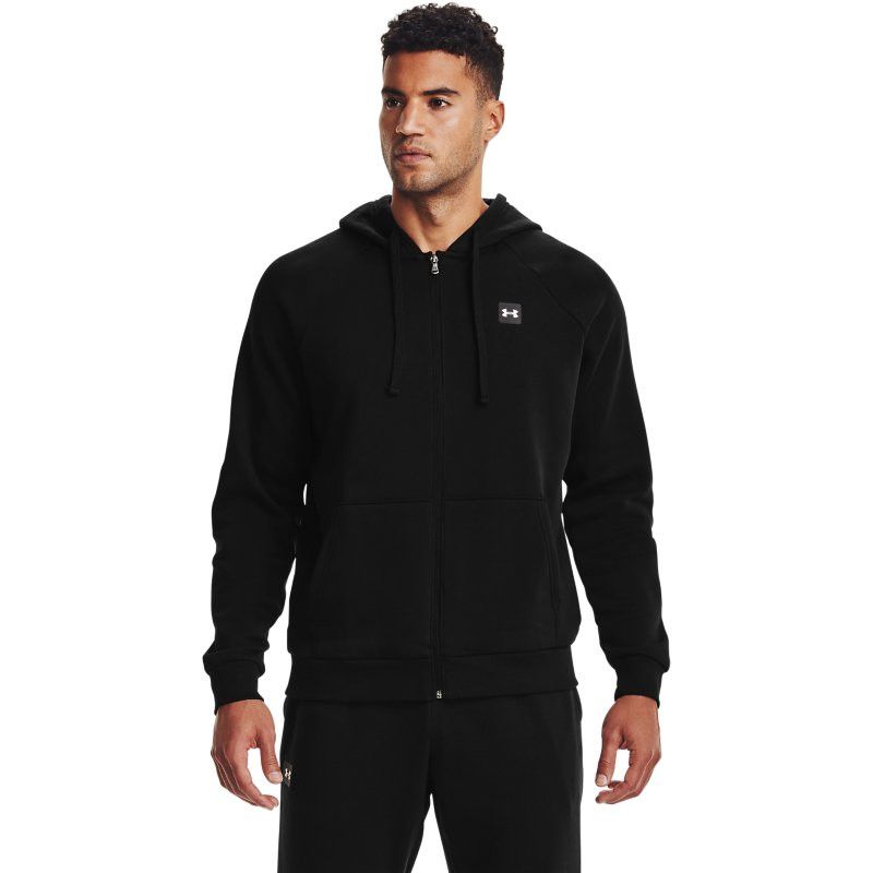 Men's Under Armour Rival Fleece FZ Hoodie black 1357111 001