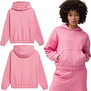Women's sweatshirt 4F pink 4FSS23TSWSF255 54S L