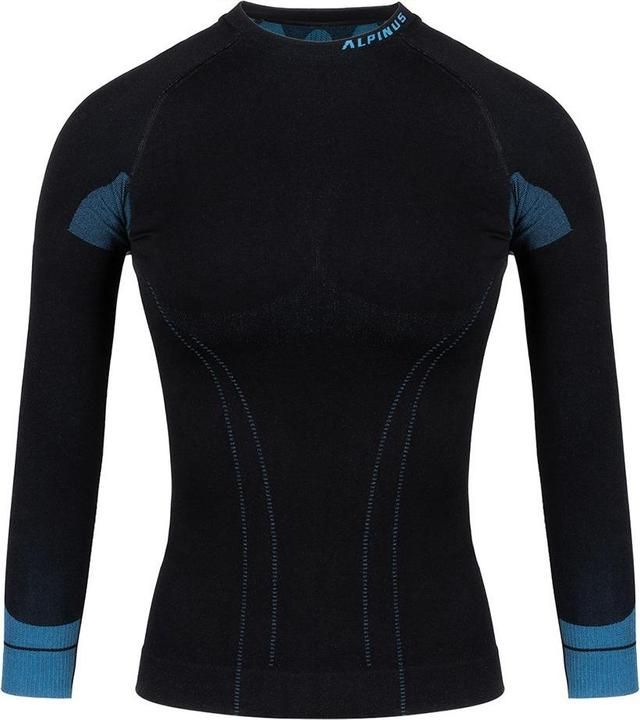 Alpinus Tactical Base Layer Women's Thermoactive Sweatshirt Black-Blue GT43210 S