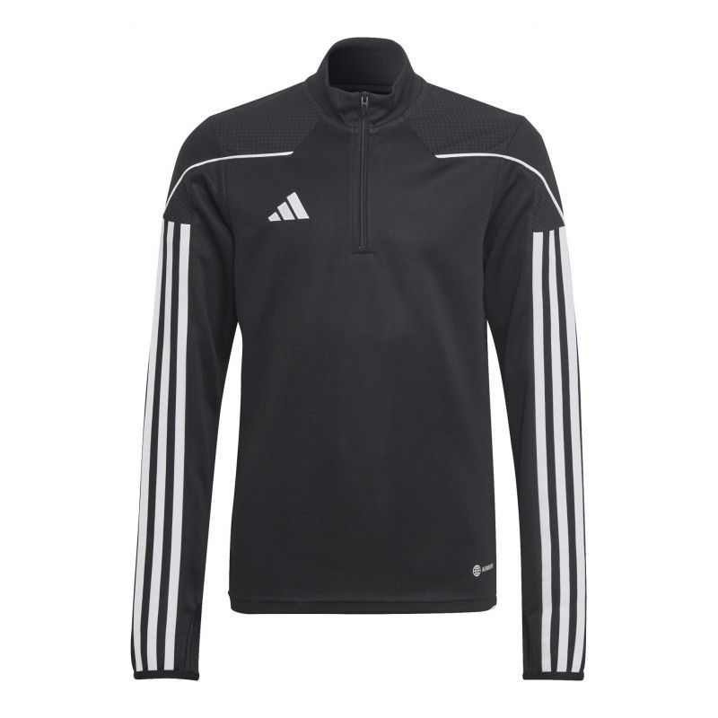 Sweatshirt for kids adidas Tiro 23 League Training Top black-white HS3487 128cm