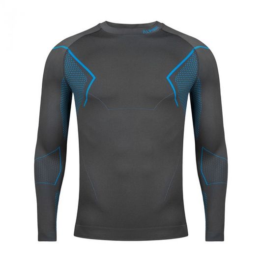 Men's thermoactive sweatshirt Alpinus Active Base Layer gray GT43860 2XL