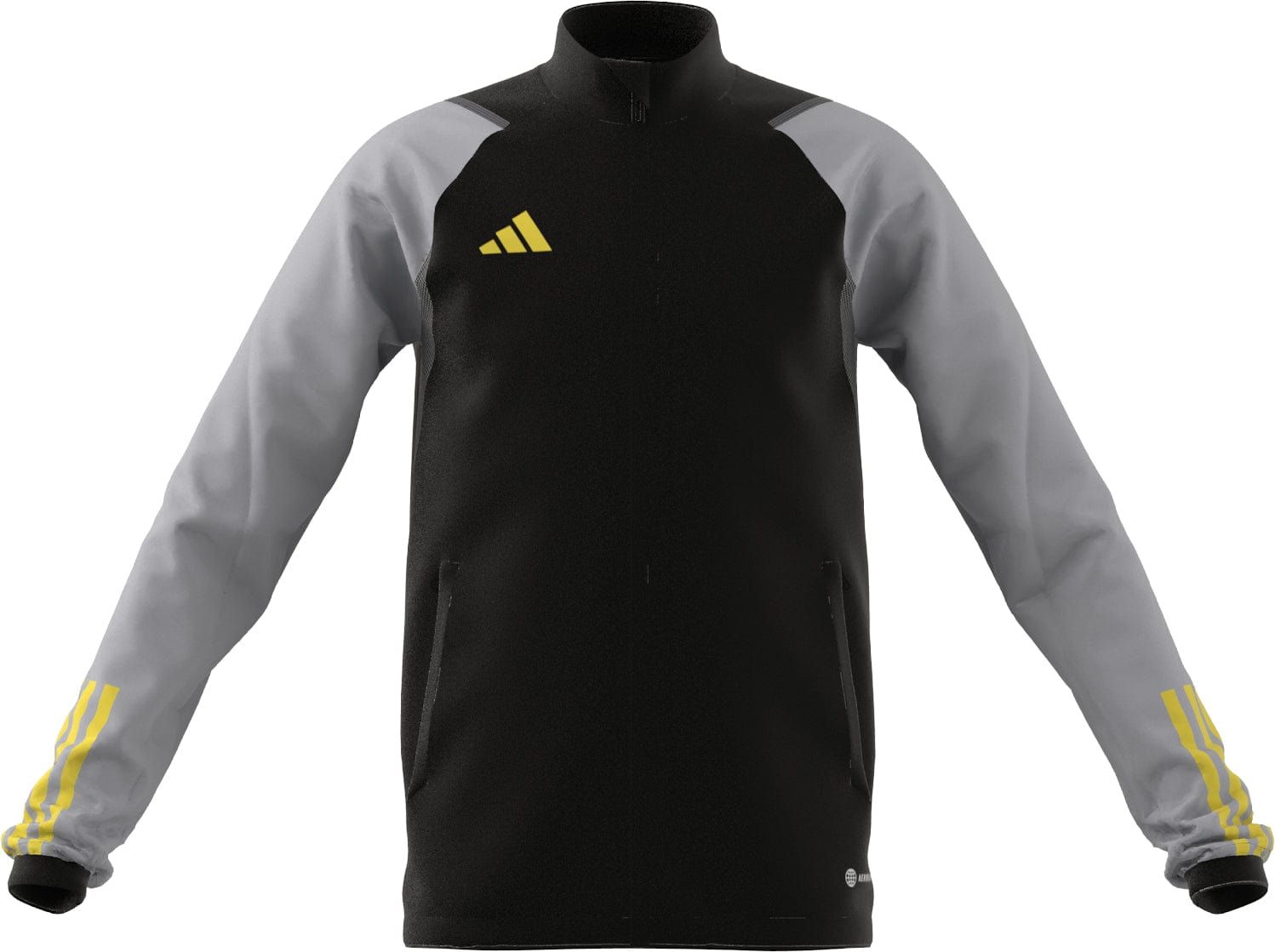 adidas Tiro 23 Competition Training Sweatshirt for kids black-grey HU1313