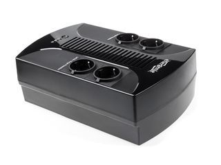 UPS GEMBIRD Line Interactive,   650VA/ 390W, AVR, 4 x socket Schuko, indicatie status cu LED, 1 baterie 12V/7Ah, Backup: pana la 10 - 30 min., incarcare: pana la 8h,  EG-UPS-001 i)  (include TV 3 lei)